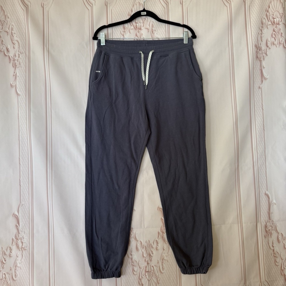 Vuori DreamKnit Performance Joggers Blue Women's Size Medium Please See